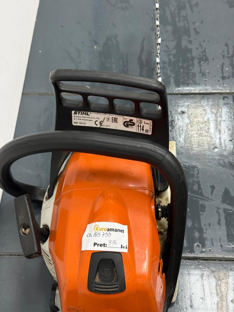 Drujba (motofierastrau) cu lant STIHL MS 181, 2 CP, 40 cm image 2
