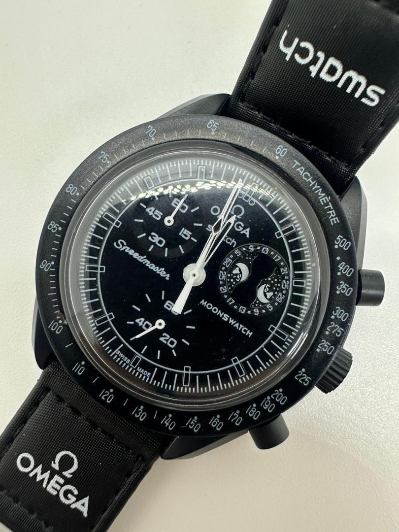 Ceas Omega Swatch Mission to Moonphase Snoopy, 42mm image 3