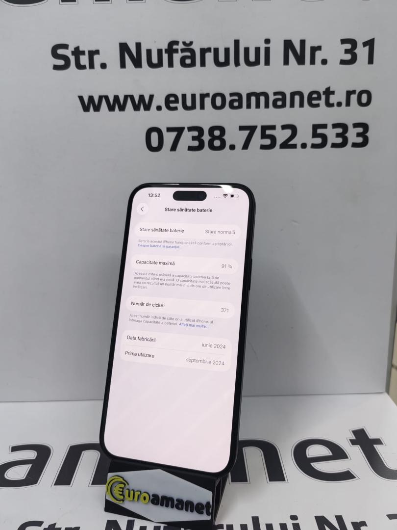 Telefon mobil Apple iPhone 15 Plus, 128GB,Bat 91% image 3