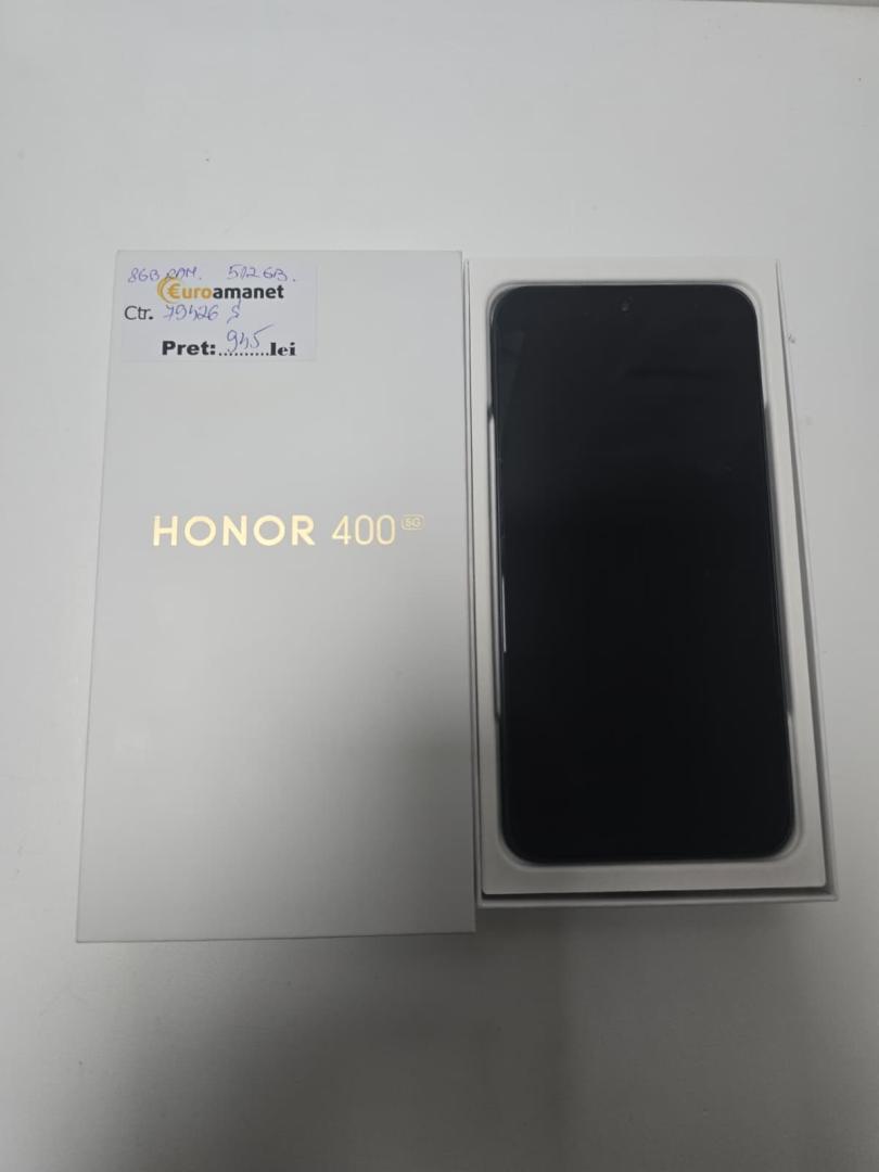 Telefon mobil HONOR 400, Dual SIM, 8GB RAM, 512GB ROM, Midnight Black image 1
