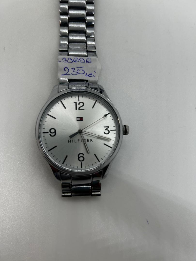 Tommy Hilfiger, Ceas de otel inoxidabil, Argintiu image 1