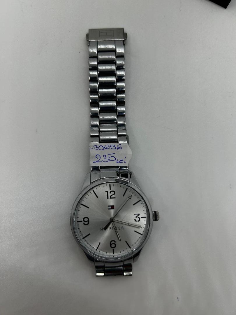 Tommy Hilfiger, Ceas de otel inoxidabil, Argintiu image 2