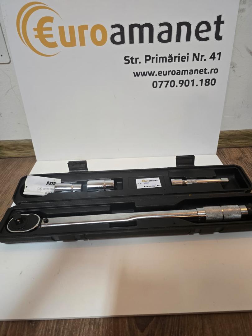 Cheie dinamometrica cu cliket, Topmaster Pro, 1/2", 42-210Nm