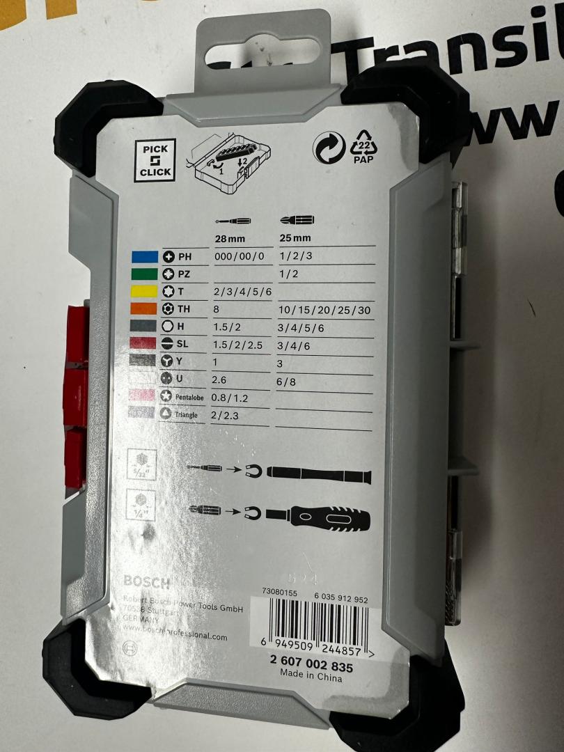 Set 42 biti precizie Bosch Professional 2607002837 image 4