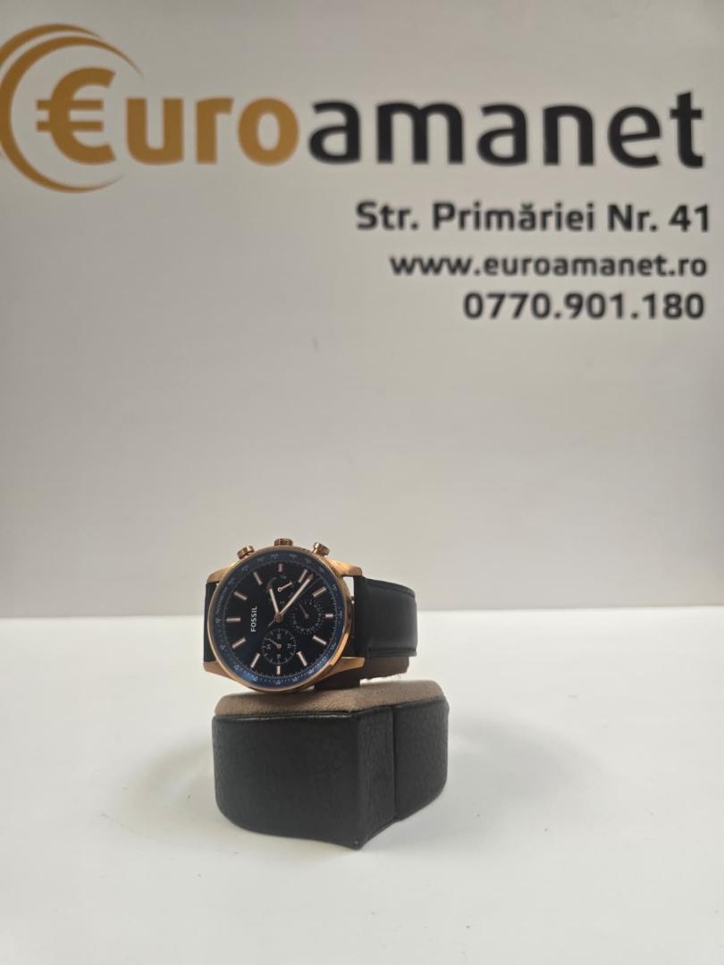 Fossil, Ceas cu curea piele, Neagra