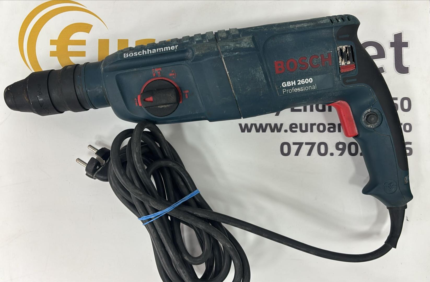 Ciocan rotopercutor cu 3 functii, Bosch Professional GBH 2600, 720 W image 1