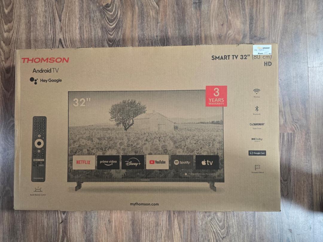 Televizor Thomson 32HA2S13 TV HD Android de 32 inchi, 80 cm image 4