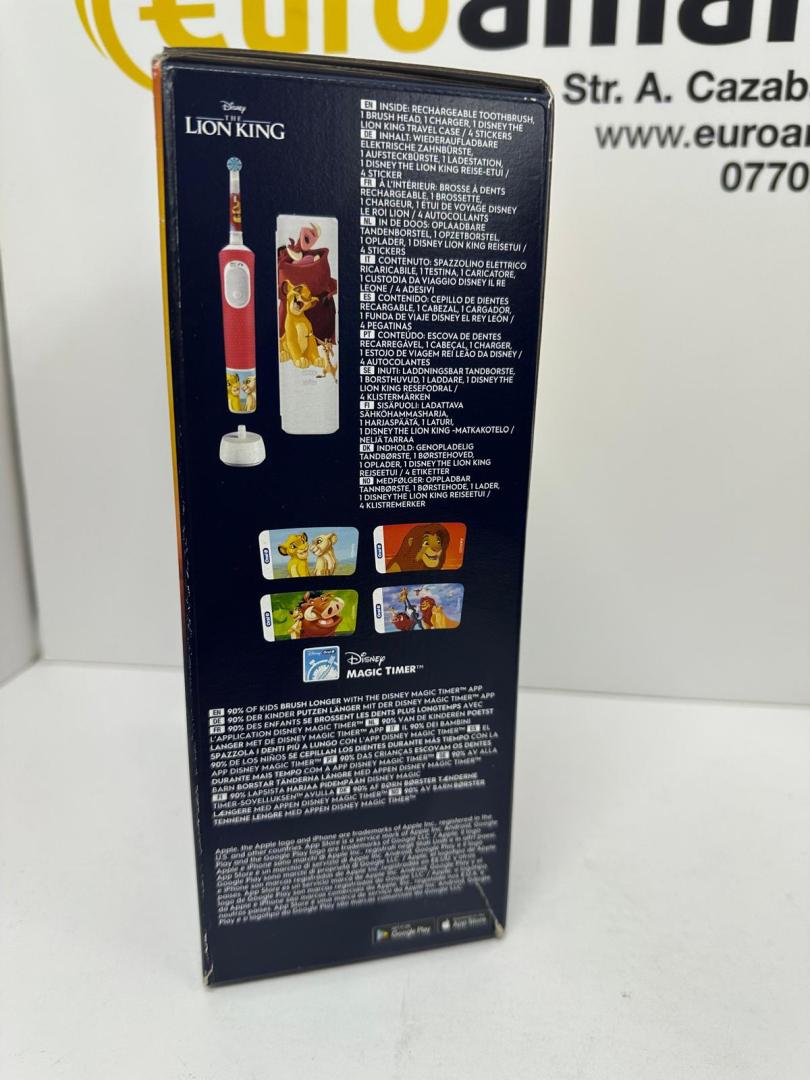 Set periuta de dinti electrica Oral-B Vitality PRO Kids image 3