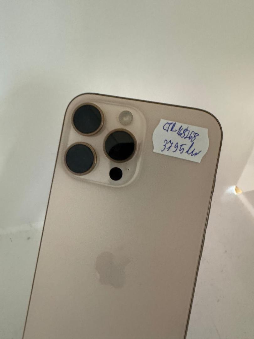 Telefon mobil Apple iPhone 16 Pro Max, 512GB, 5G, Desert Titanium , 93% . image 4