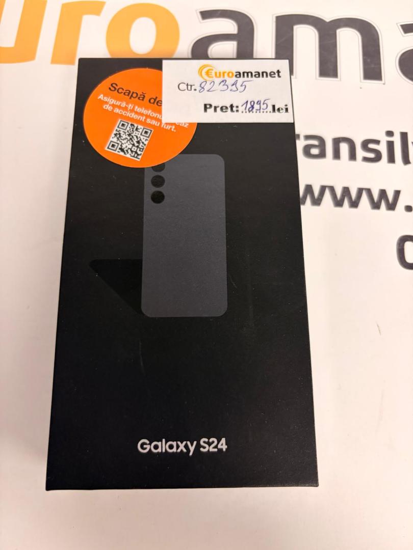 Telefon Samsung Galaxy S24, Dual SIM, 8GB RAM, 256GB, 5G, Onyx Black image 1