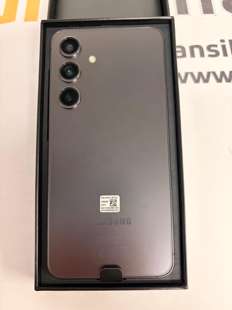 Telefon Samsung Galaxy S24, Dual SIM, 8GB RAM, 256GB, 5G, Onyx Black image 3