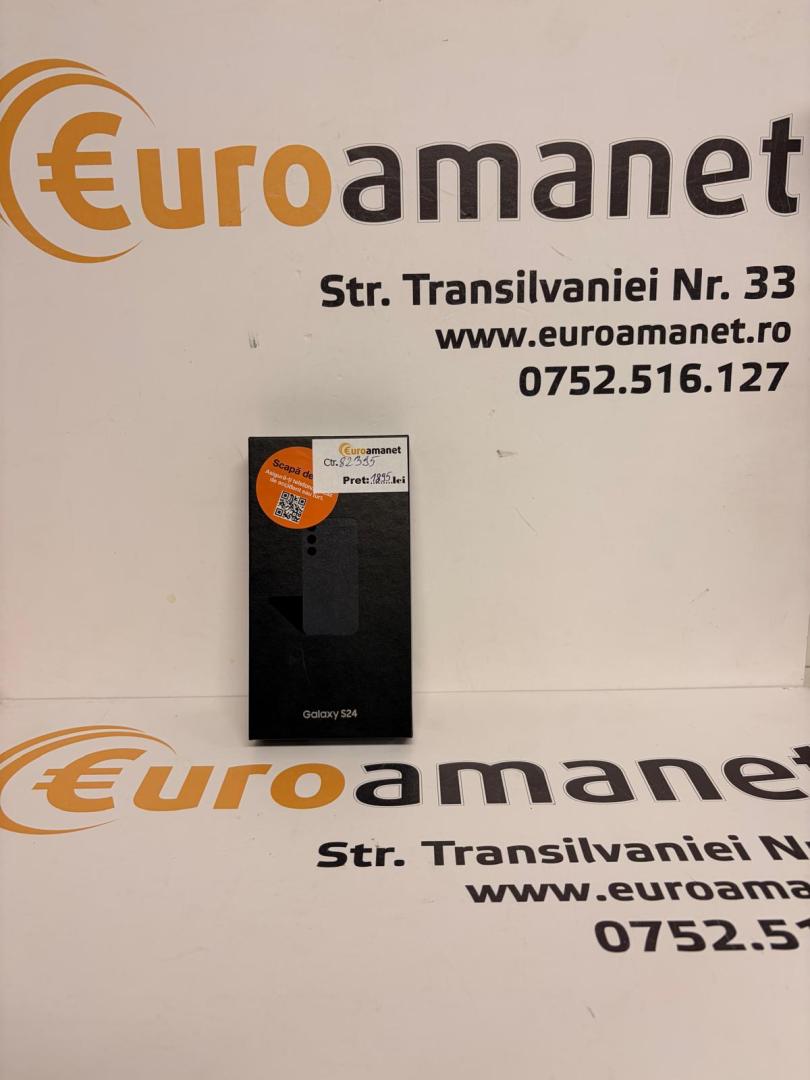 Telefon Samsung Galaxy S24, Dual SIM, 8GB RAM, 256GB, 5G, Onyx Black