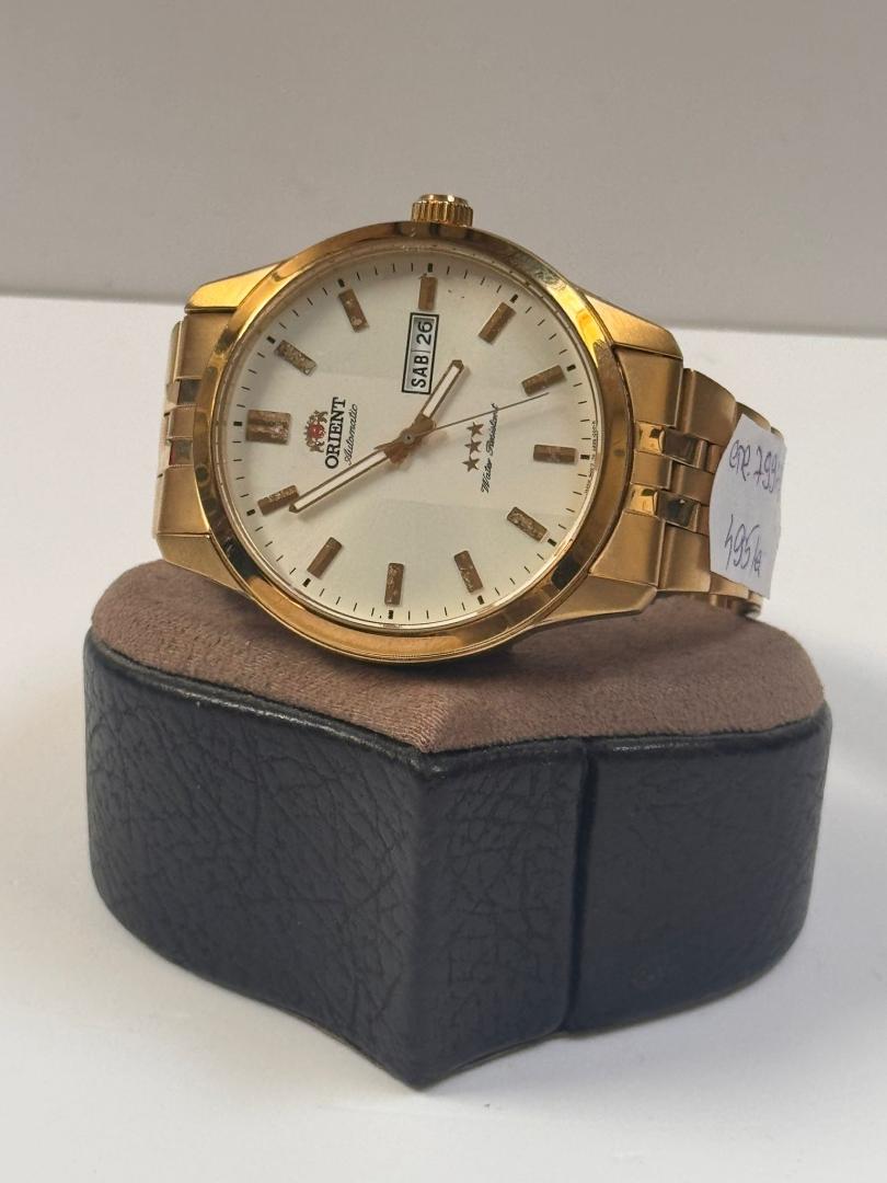 Ceas mecanic automat Orient cu calendar pentru zilele săptămânii image 1