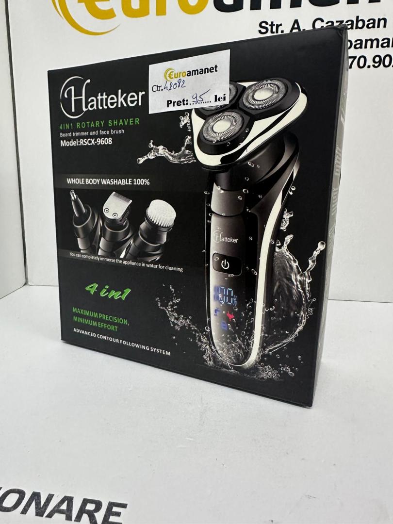 Aparat de ras rotativ Hatteker 4 în 1 image 3