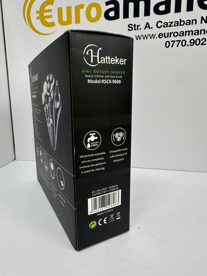 Aparat de ras rotativ Hatteker 4 în 1 image 4