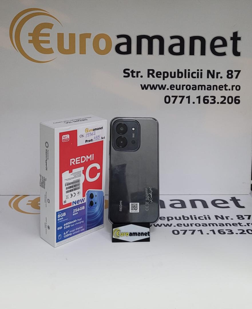 Telefon mobil Xiaomi Redmi 15C, 8GB RAM, 256GB, 5G, Midnight Black image 1