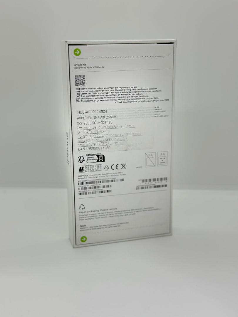 Telefon mobil Apple iPhone Air, 256GB, NOU image 1