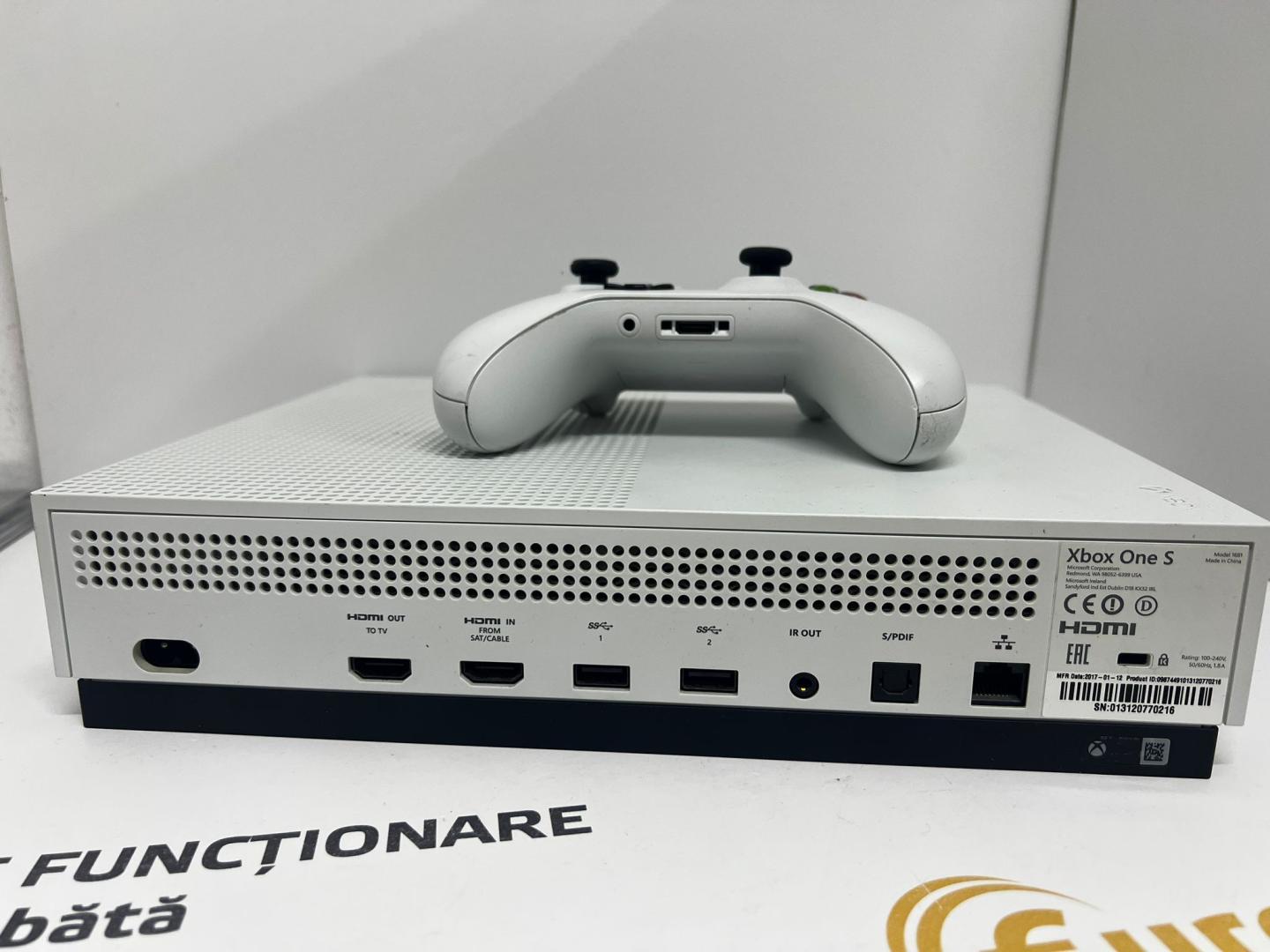 Consola Microsoft Xbox ONE S 500 GB White image 3