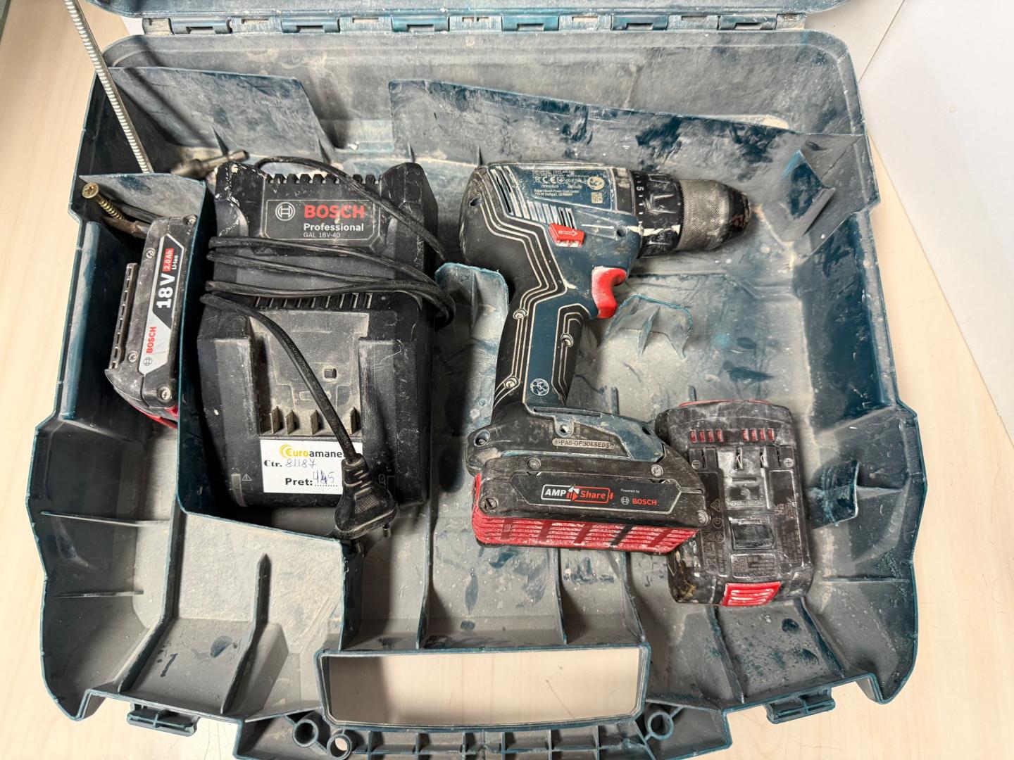 Autofiletanta cu acumulator Bosch GSR 18v-55 image 1