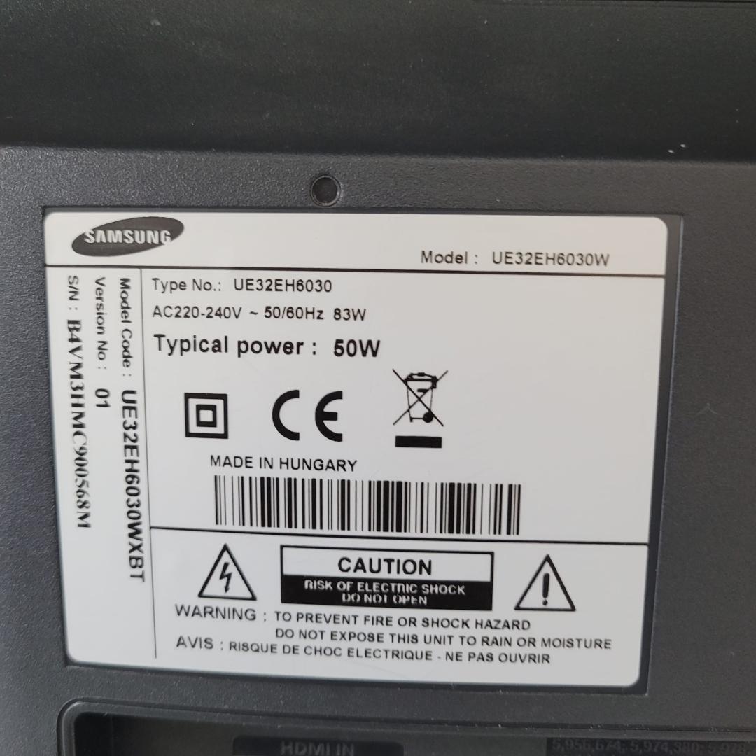 Televizor LED 3D Samsung, 80 cm, Full HD, 32EH6030 LIPSA TELECOMANDA image 4