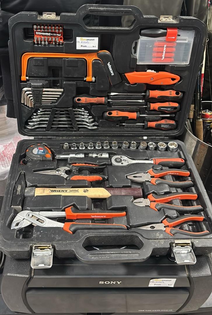 Trusa chei profesionala 96 piese Breckner Germany