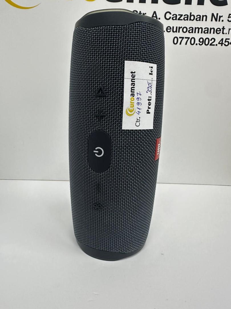 Boxa portabila JBL Charge Essential 2, 40 W, Bluetooth, 20H, IPX7, Powerbank, Gri image 1