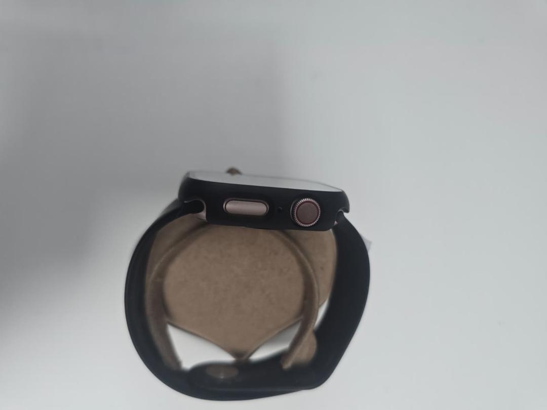 Apple Watch 9, GPS, Carcasa Midnight Aluminium 45mm, Midnight Sport Band - M/L image 3