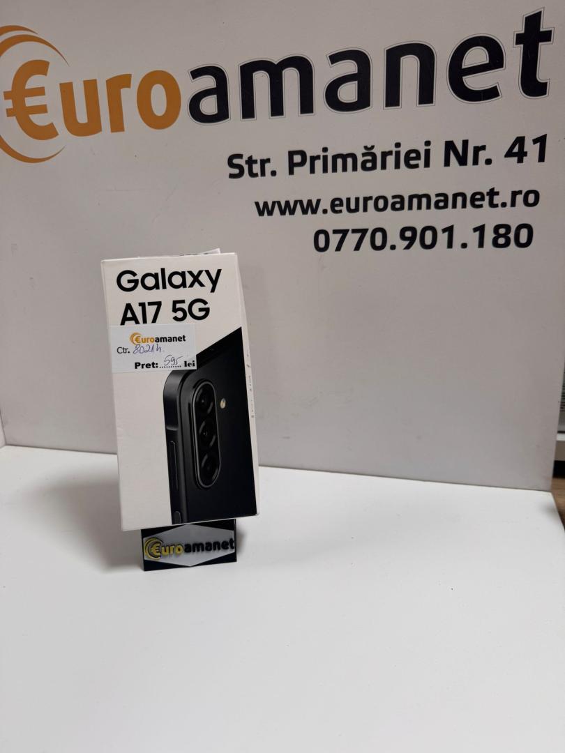 Telefon mobil Samsung Galaxy A17, Dual SIM, 4GB RAM, 128GB, 4G, Black image 1