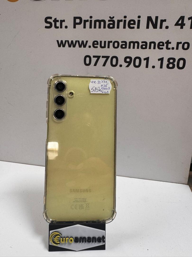 Smartphone Samsung Galaxy A25, 5G, 6GB RAM, 128GB, Galben, image 1