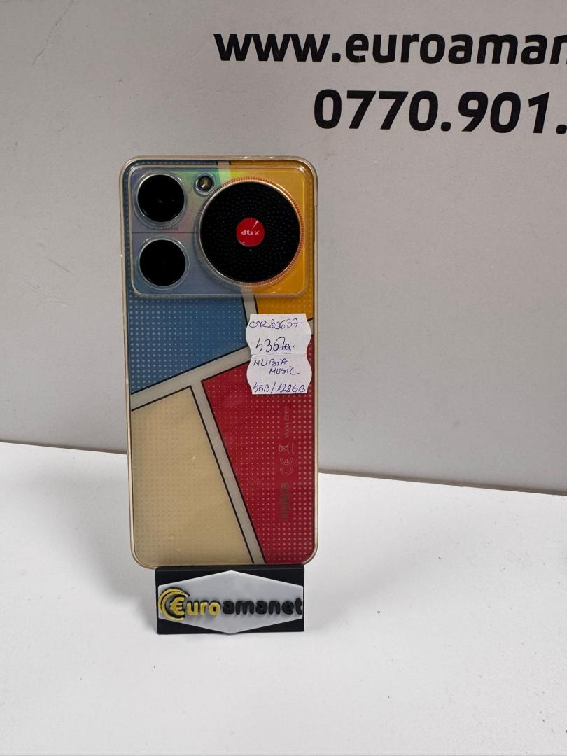 Telefon mobil ZTE nubia Music, Dual SIM, 128GB, 4GB RAM, Edition Collection Pop Art image 1