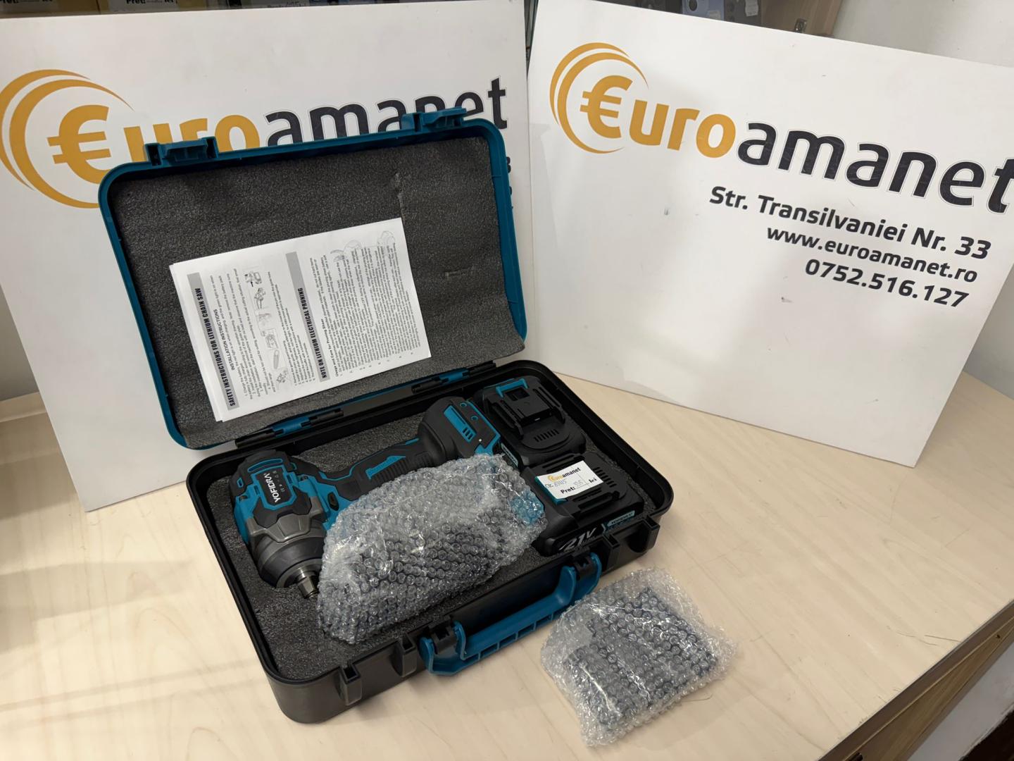 Set cheie de impact Yofidra, 1200N.m