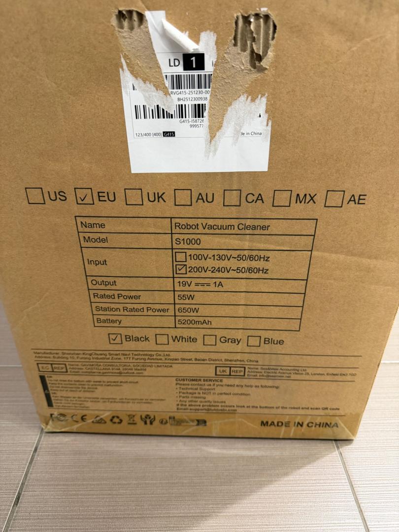 Aspirator robot Lubluelu S1000 image 3