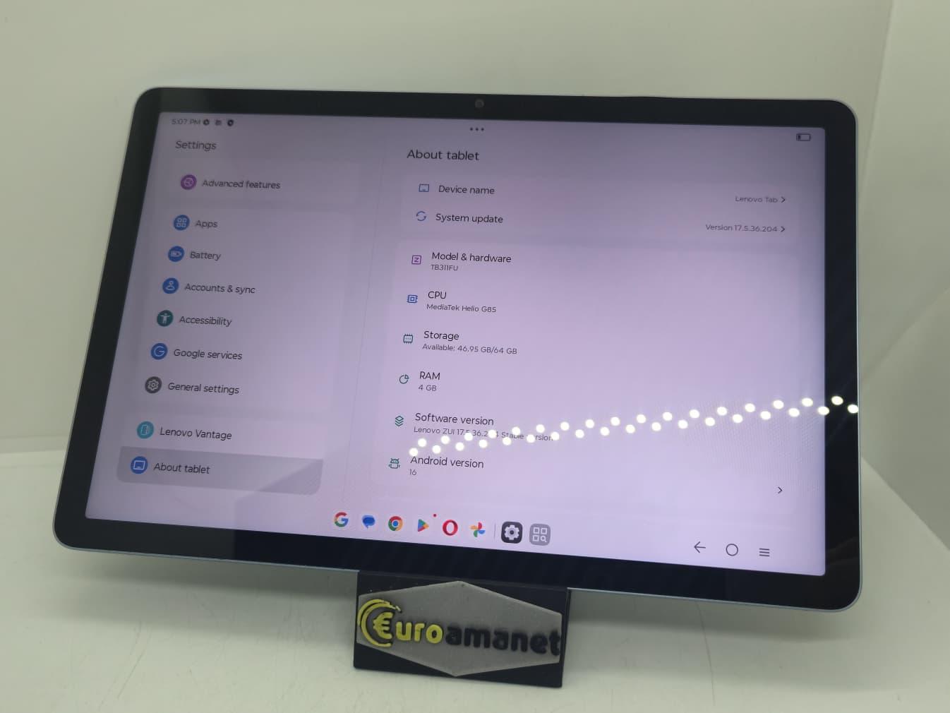 Tableta Lenovo Tab One, 8.7", Octa-Core, 4GB RAM, 64GB, Wi-Fi image 2