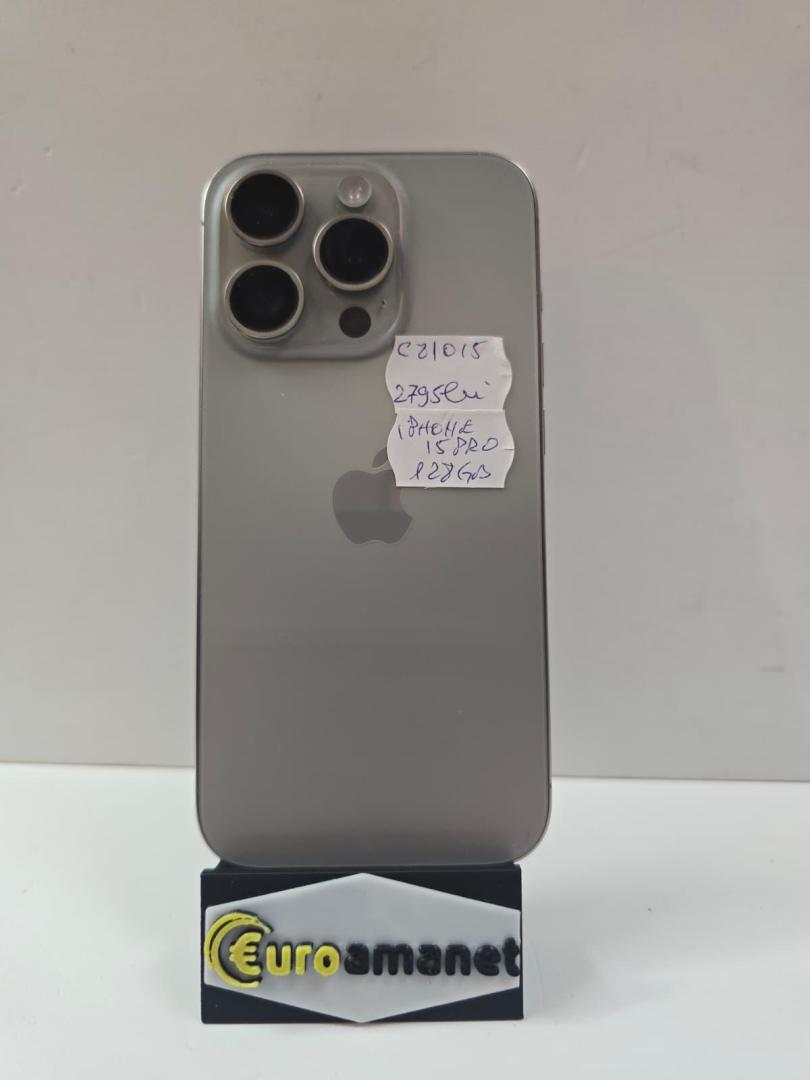 Telefon mobil Apple iPhone 15 Pro, 128GB