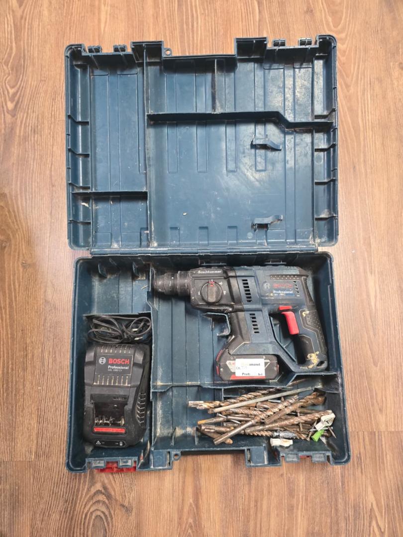 Ciocan rotopercutor BOSCH GBH 180-LI, SDS-Plus image 4