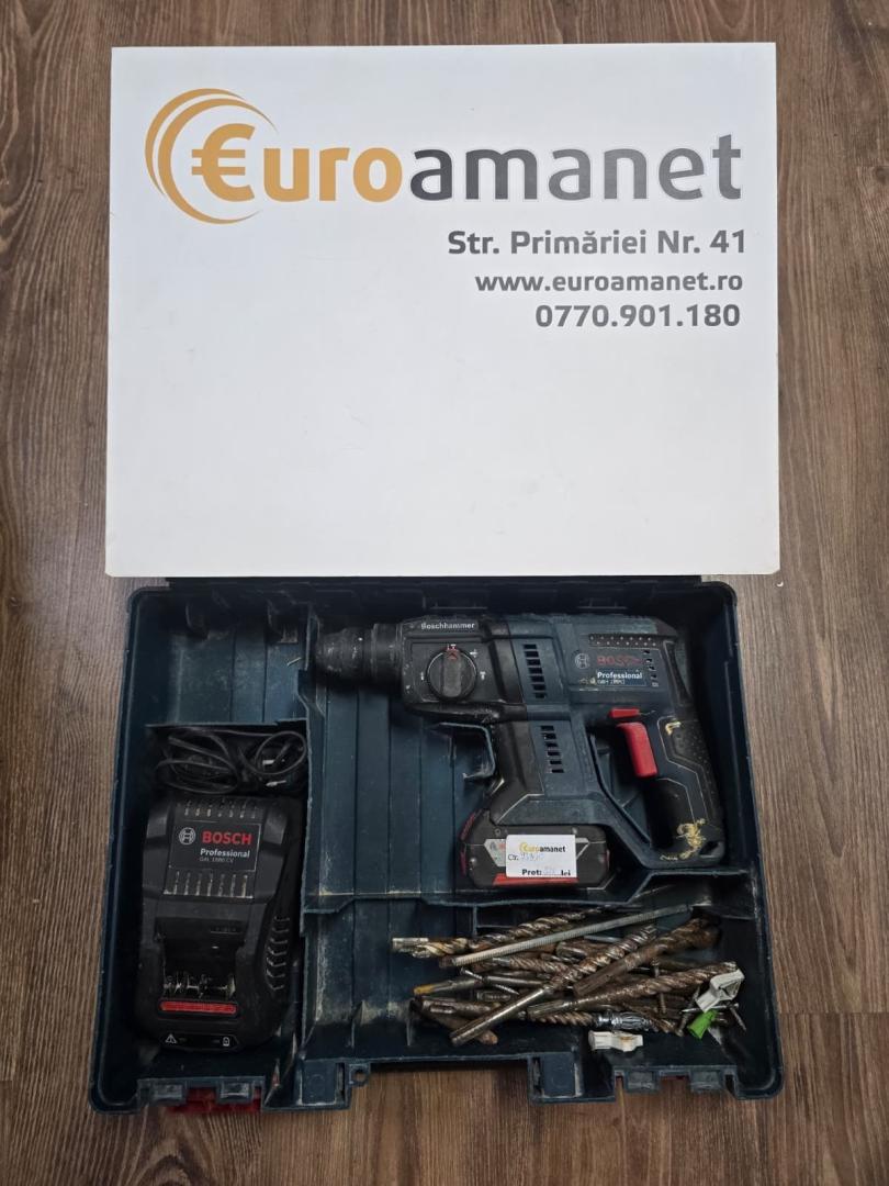 Ciocan rotopercutor BOSCH GBH 180-LI, SDS-Plus image 2