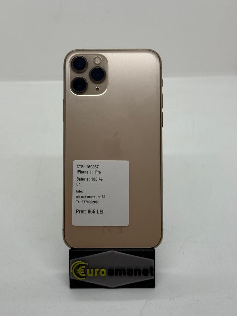 Telefon mobil iPhone 11 Pro, 64GB image 1