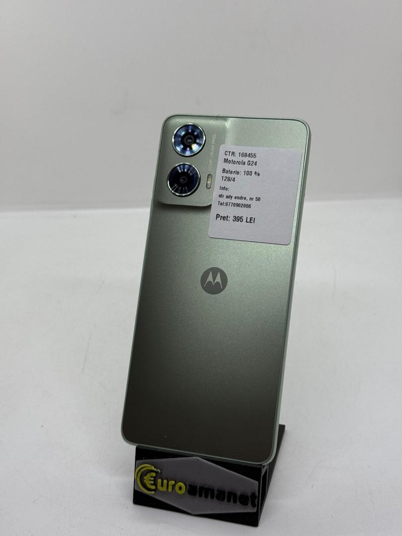 Telefon mobil Motorola Moto g24, Dual SIM, 4GB RAM, 128GB image 1