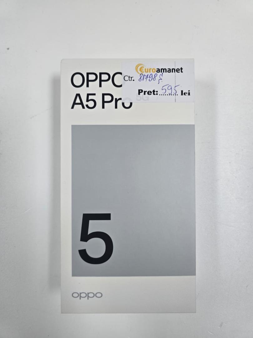 Telefon mobil OPPO A5 Pro, Dual SIM, 8GB RAM, 256GB, 4G, Black Brown image 1