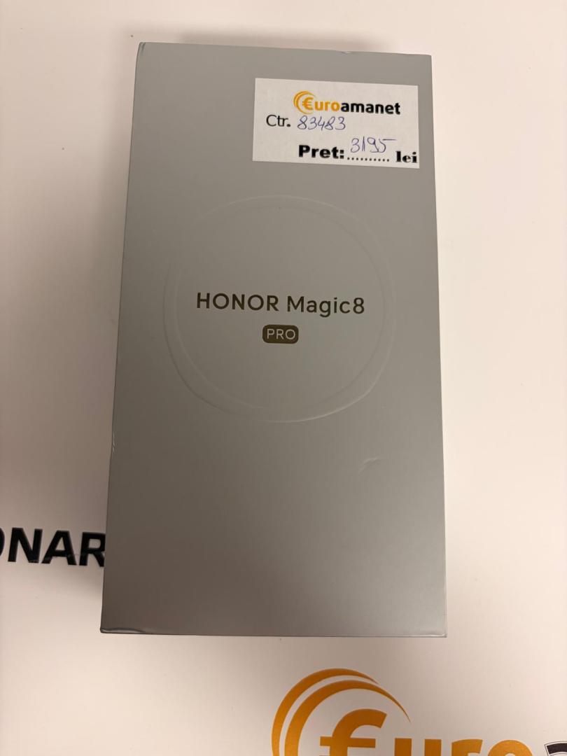 Telefon Honor Magic 8 Pro, Dual SIM, 12GB RAM, 512GB, Black, NOU image 2