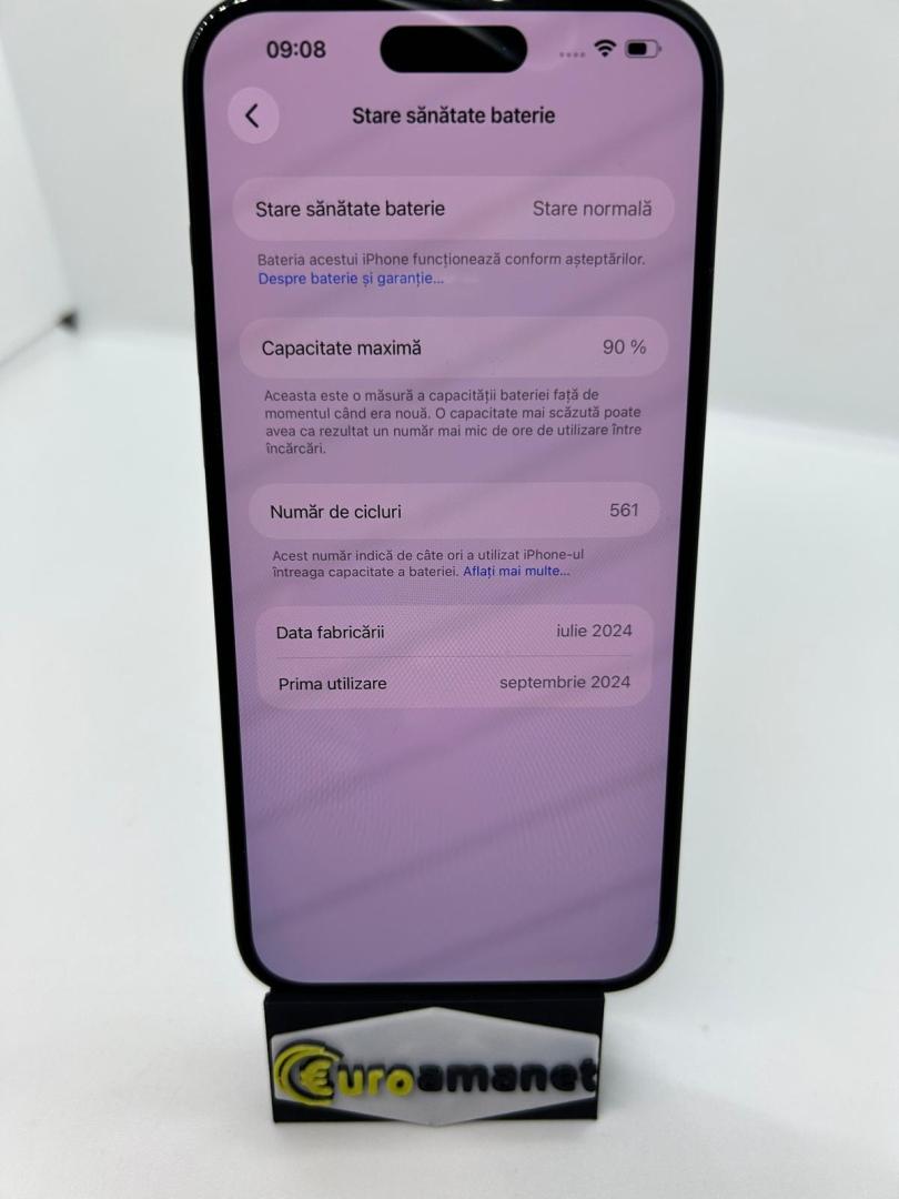 Telefon mobil Apple iPhone 16 Plus, 128GB, 5G, Black image 4