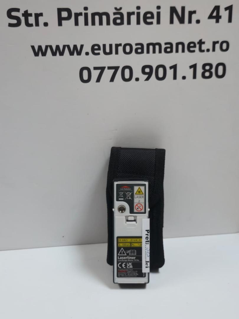 Telemetru Cu Laser Laserliner Range-master T2, Max.20m image 1