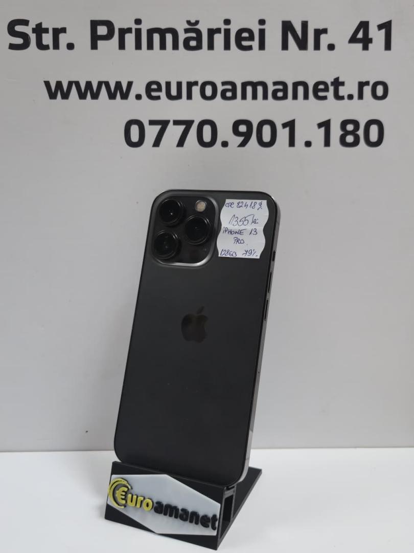 Telefon mobil Apple iPhone 13 Pro, 128GB, 5G, Graphite