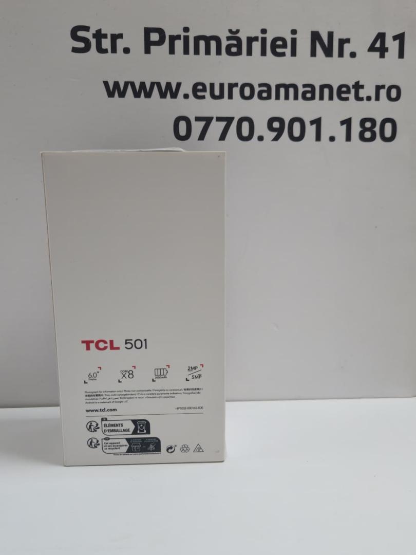 Telefon mobil TCL 501, 2GB RAM, 32GB, 4G, Prime Black image 1