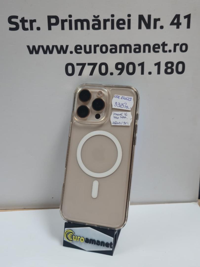 Telefon mobil Apple iPhone 16 Pro Max, 256GB, 5G image 1