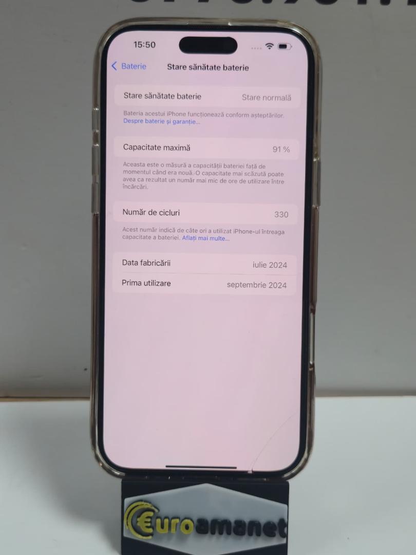 Telefon mobil Apple iPhone 16 Pro Max, 256GB, 5G image 3