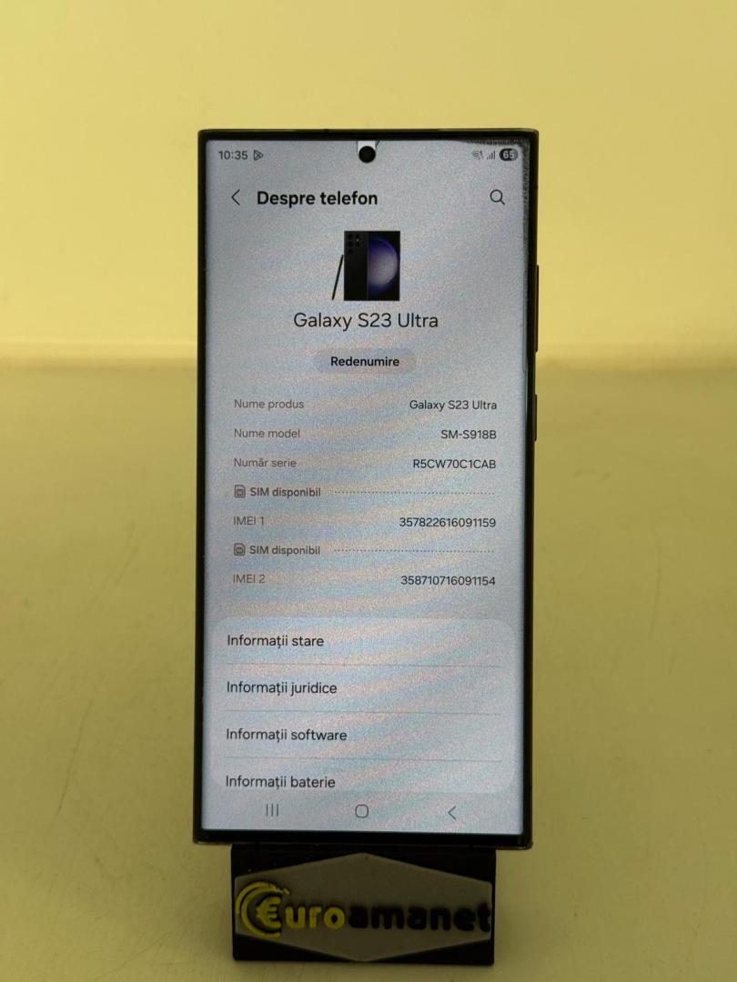 Telefon mobil Samsung Galaxy S23 Ultra, Dual SIM, 512GB, 12GB RAM, 5G image 2