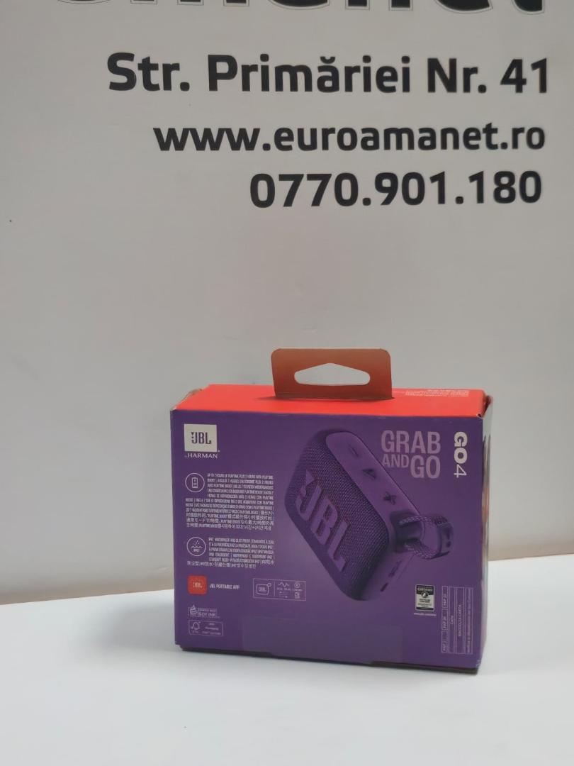 Boxa portabila JBL Go 4, IP67, Bluetooth, Violet image 2