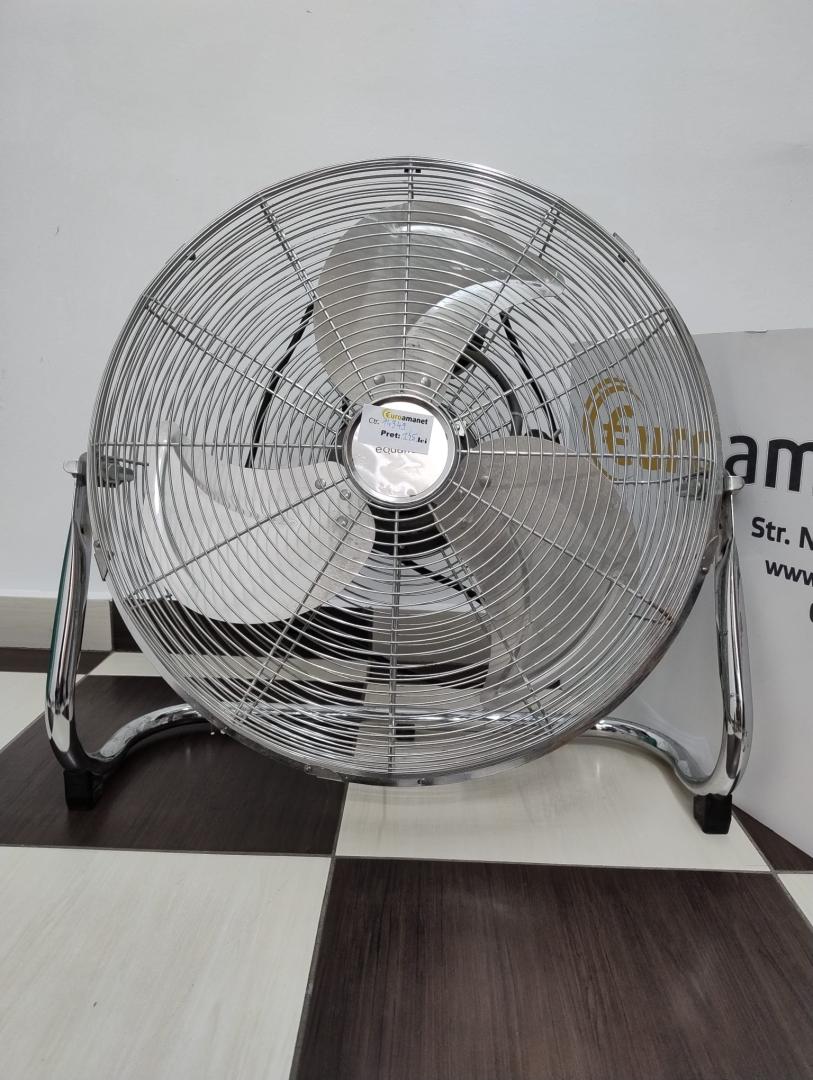 Ventilator de podea Equation, 45 W, Ø 30 cm, 3 viteze, argintiu image 1