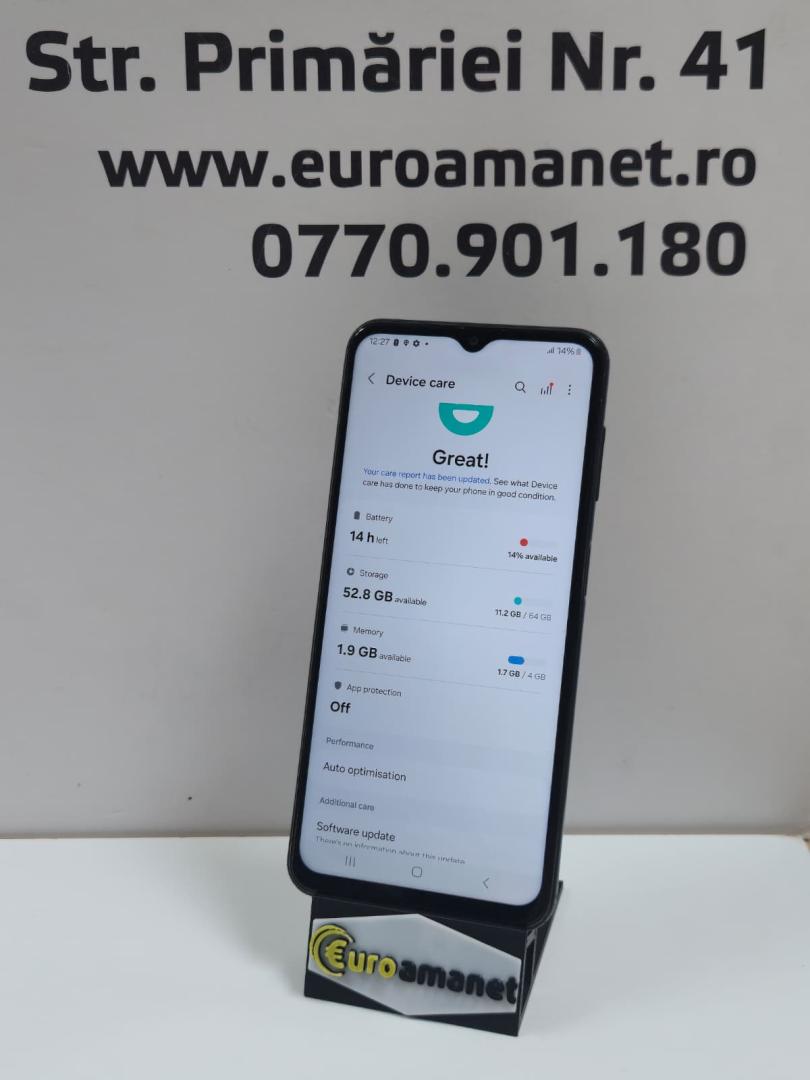 Telefon mobil Samsung Galaxy A13, 64GB, 4GB RAM, 5G, Black image 3